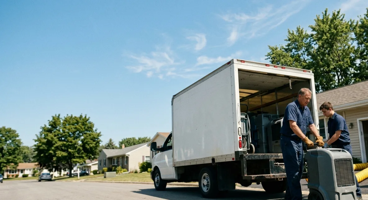 Water Damage Cleanup in Coal City, IN near me